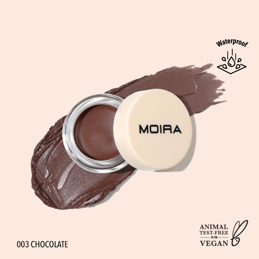 MOIRA POMADA PARA CEJAS DEFINE Y MOLDEA 003 CHOCOLATE
