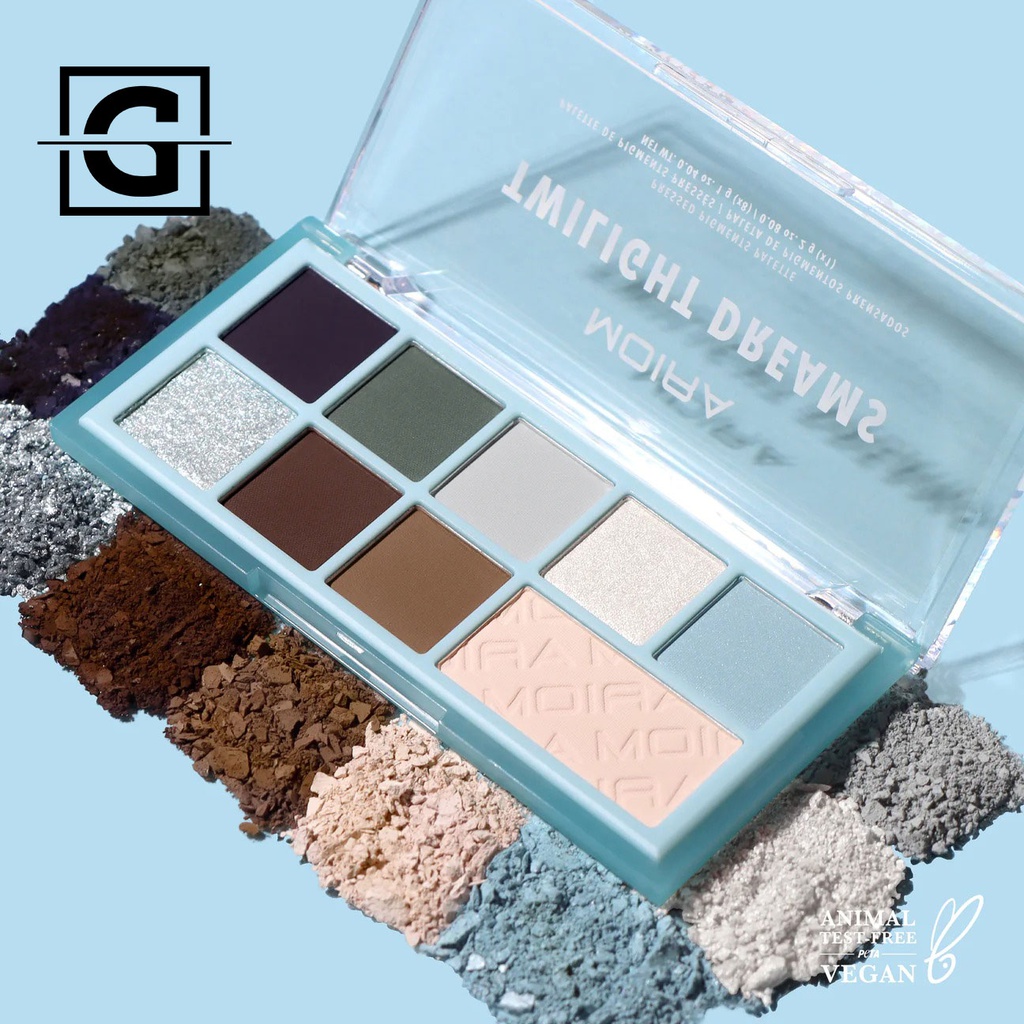 MOIRA PALETA DE SOMBRAS 008 TWILIGHT DREAMS