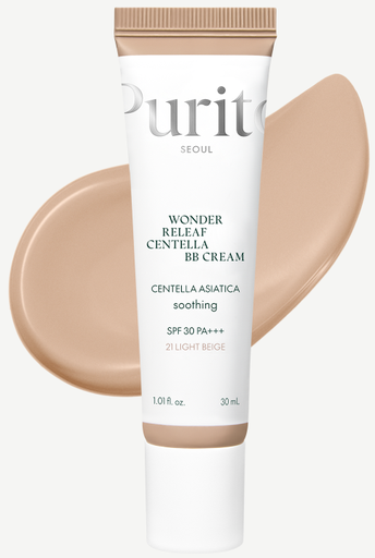 PURITO SEOUL BB CREAM WONDER RELEAF CENTELLA 21 LIGHT BEIGE