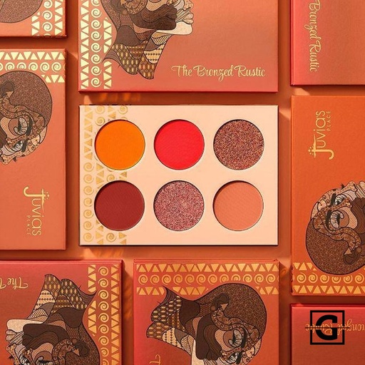 JUVIAS PALETA DE SOMBRAS THE BRONZED RUSTIC
