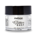 MEHRON SOMBRA GLITTER DUST OPALESCENT WHITE CARDED