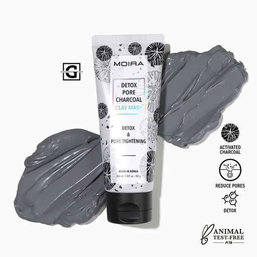 [840222304025 CLM001] MOIRA MASCARILLA DE ARCILLA DE CARBON DETOX PORE CHARCOAL