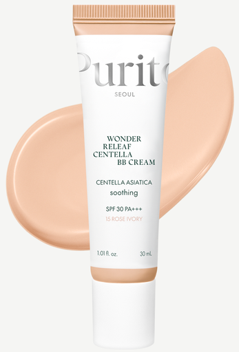 [8809563103683] PURITO SEOUL BB CREAM WONDER RELEAF CENTELLA 15 ROSE IVORY