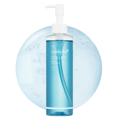 [8800256114610] MEDICUBE ACEITE LIMPIADOR ZERO PORE BLACKHEAD DEEP CLEANSING OIL 205 ML