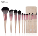 DUCARE SET DE 14 BROCHAS PARA MAQUILLAJE Y PORTA BROCHAS