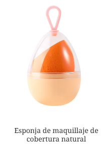 [763600001017] DUCARE ESPONJA PARA MAQUILLAJE ORANGE