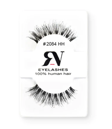 [763600000146] RV EYELASHES PESTAÑAS 100% CABELLO HUMANO #2084HH