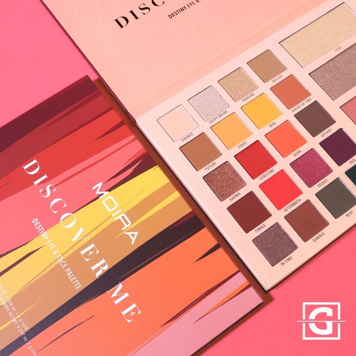 MOIRA PALETA DE OJOS Y ROSTRO DISCOVER ME DESTINY EYE &amp; FACE