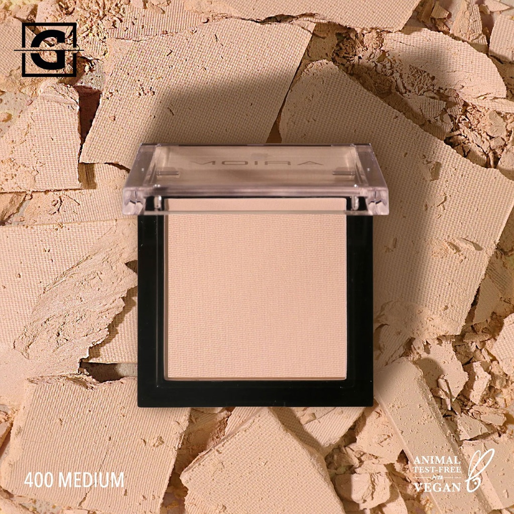 MOIRA POLVO COMPACTO TRANSLUCIDO 400 MEDIUM