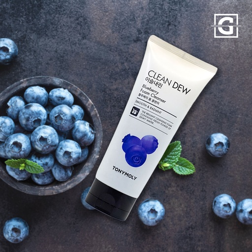 TONYMOLY ESPUMA LIMPIADORA CLEAN DEW DE BLUEBERRY