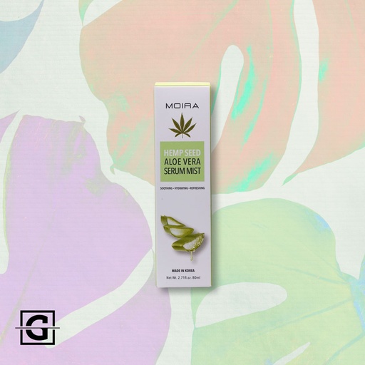 MOIRA SUERO FACIAL EN MIST HEMP SEED ALOE VERA