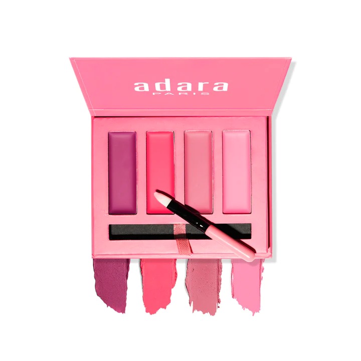 ADARA PALETA DE LABIALES JUICY LIPS 04 FRESA