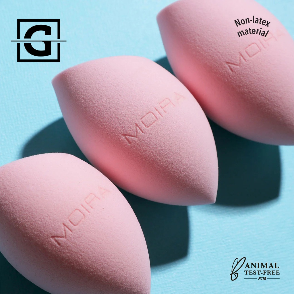 MOIRA ESPONJA DE MAQUILLAJE ROSA