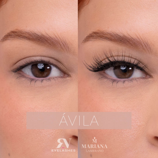 RV EYELASHES PESTAÑAS PREMIUM EDITION MARIANA ZAMBRANO 100% SEDA AVILA