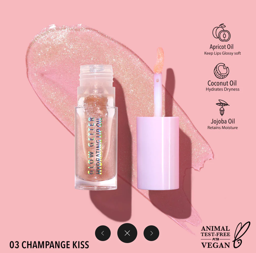 MOIRA LABIAL HIDRATANTE GLOW GETTER 003 CHAMPAGNE KISS