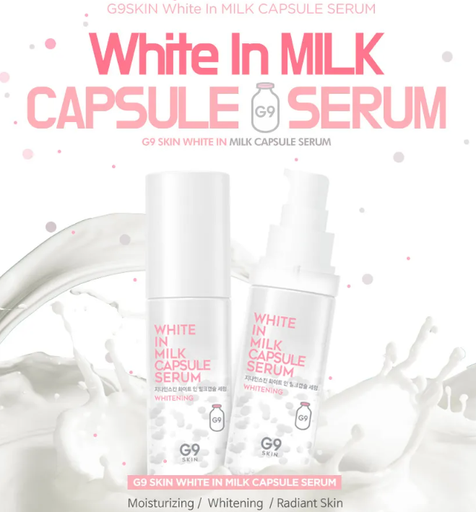 G9 SKIN SUERO ACLARANTE WHITE IN MILK CAPSULE SERUM 50 ML