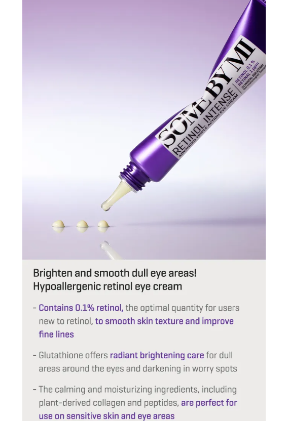 SOME BY MI HIDRATANTE PARA OJOS RETINOL INTENSE ADVANCED TRIPLE ADVANCED