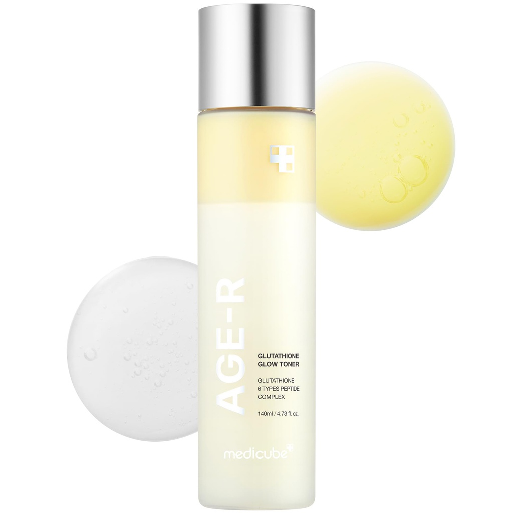 MEDICUBE TONICO ACLARANTE  AGE-R GLUTATHIONE GLOW TONER 140ML