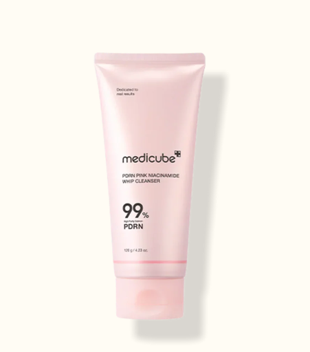 MEDICUBE ESPUMA LIMPIADORA PDRN PINK NIACINAMIDE WHIP CLEANSER 120GR