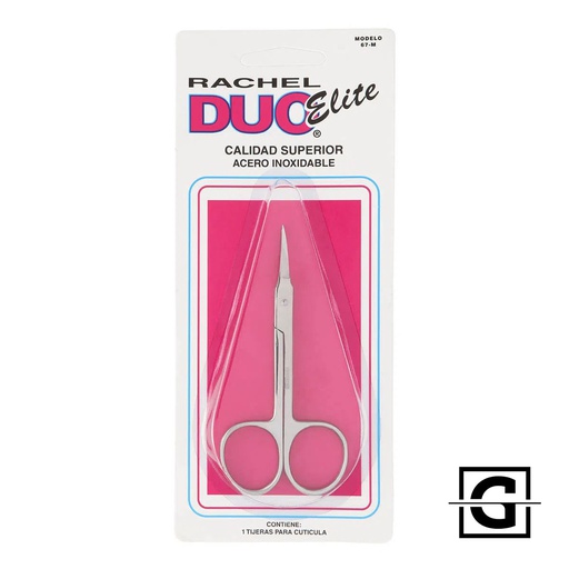 [7501124320676] RACHEL DUO TIJERA PARA CUTICULA 67-M