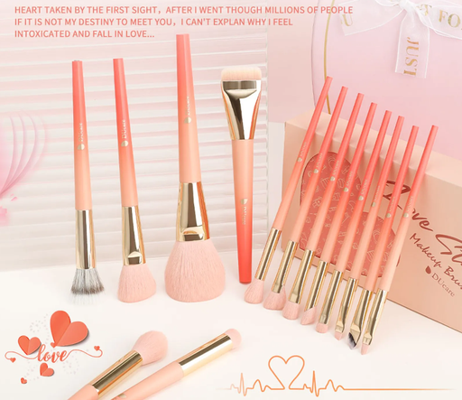 [6971651825356 DU-D1410] DUCARE SET DE 14 BROCHAS LOVE STRUCK