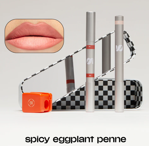 [7506556504243] SARELLY LIP COMBO 5 EN 1 LINER+LIPSTICK+HIGHLIGHT+ ESTUCHE+SACAPUNTAS SPICY