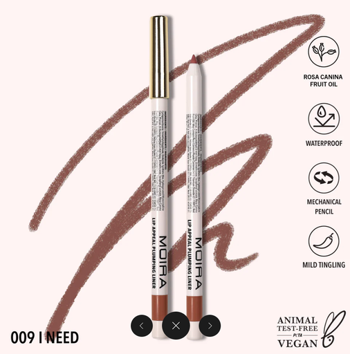 [840222311221] MOIRA DELINEADOR DE LABIOS LIP APPEAL PLUMPING LINER 009 I NEED