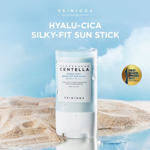 [8809913830214] SKIN 1004 BLOQUEADOR SOLAR MADAGASCAR CENTELLA HYALU-CICA SILKY-FIT SUN STICK PF50+ PA++++ 20g