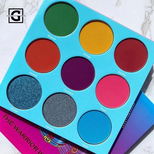 [857494007462] JUVIAS PALETA DE SOMBRAS THE WARRIOR III
