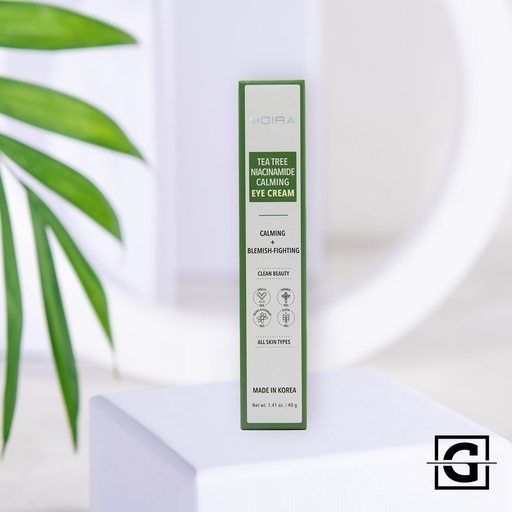 [840222304216 UEC005] MOIRA HIDRATANTE PARA CONTORNO DE OJOS CON NIACINAMIDA Y EXTRACTO DE ARBOL DE TE