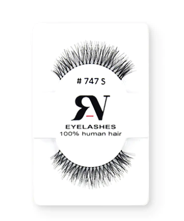 [763600000142] RV EYELASHES PESTAÑAS 100% CABELLO HUMANO #747S